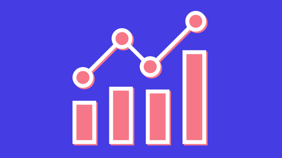 A graph showing improvements.